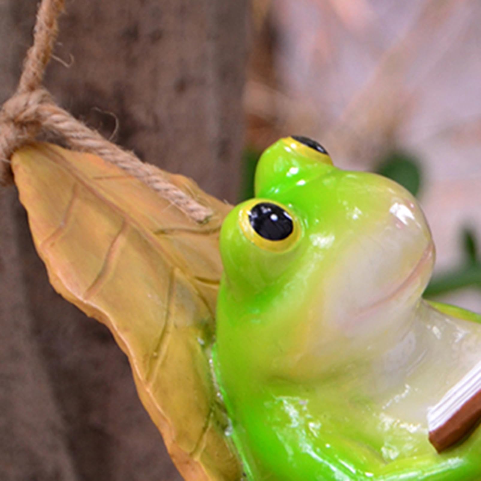 Amazon.co.jp: LxRx9 Gardening Figurine, Frog Object, Ornament